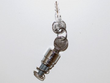 Låsesylinder med 2 nøkler