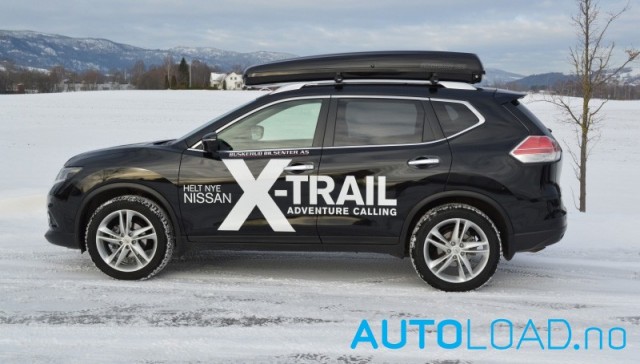 Nissan X-trail med skiguard 830